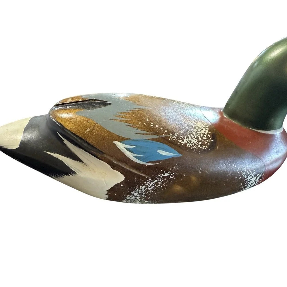 Vintage‎ Wooden Duck 4